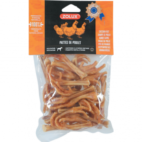 Натурално лакомство за кучета Zolux Chicken Feet пилешки крачета